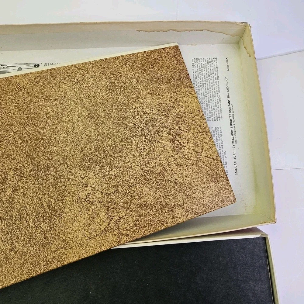 Vintage 1975 Selchow & Righter Backgammon Board Game Retro Bird Design No 1109 - Picture 10 of 11